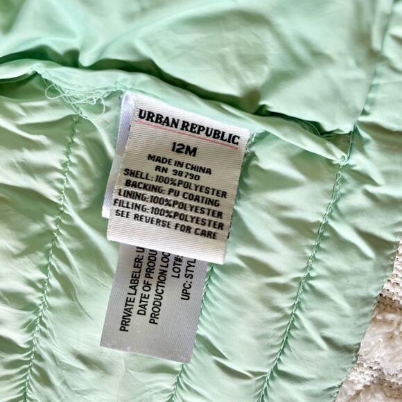 URBAN REPUBLIC Baby Girls Packable Jacket - Picture 4 of 5